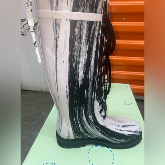 Women’s Off-White “For Riding” Rain Boots - Picture 8 of 10